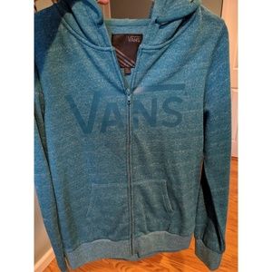 VANS teal hoodie